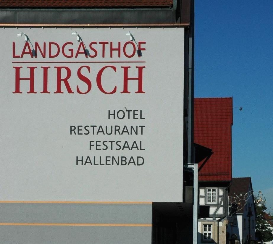 Landgasthof Hirsch Remshalden Luaran gambar